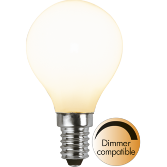 LED-lampa E14 P45 Opaque Filament RA90