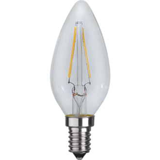 LED-lampa E14 C35 Clear